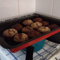 El cooksnap de Carolina cuando hizo Muffins fitness de plátano y avena SIN trigo.