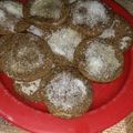 El cooksnap de Lucre Faria cuando hizo Galletitas de polenta.
