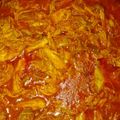 El cooksnap de Anny Hernández cuando hizo Pollo en pipián.