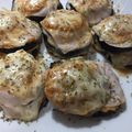 El cooksnap de Marieta cuando hizo Berenjenas a la parmesana con pesto y jamón.