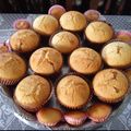 El cooksnap de lualedu cuando hizo Magdalenas con aceite (Muffins, Cupcakes) rellenas de dulce de leche.