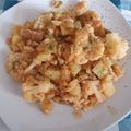 El cooksnap de MMM cuando hizo Bacalao con coliflor y patatas.