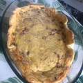 El cooksnap de Laura T. B. cuando hizo Quiche de pechuga de pavo y queso emmental.