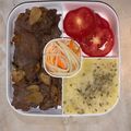 Cooksnap dari فيلا عائشة untuk resep Mashed potatoes with Blackpepper Beef untuk makan malam Diet