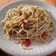 El cooksnap de Rocío Sánchez cuando hizo Pasta con verduras y soja.