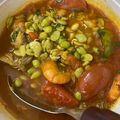 Syma Huq's cooksnap of when they made কাঁচা মরিচ দিয়ে শিমের বিচি.
