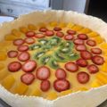 El cooksnap de Elina Silva Amorin cuando hizo Crema pastelera.