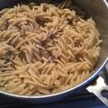 El cooksnap de lucry cuando hizo Peperoncino con sardinas en aceite y shiso.