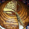 El cooksnap de Lorena Rodriguez cuando hizo Torta cebra fácil, económica y rica.