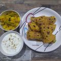 Sonal Gaurav Suthar's cooksnap of when they made સુકી ભાજી અને થેપલા (Suki Bhaji Thepla Recipe In Gujarati).