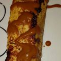 El cooksnap de Anamari cuando hizo Rollito de plátano caramelizado.