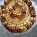 El cooksnap de Sandra Lains Rial cuando hizo Tarta de Saint Honore o de profiteroles.