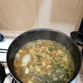 El cooksnap de AnaLi cuando hizo Sopa de Verduras.