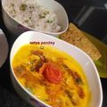 Satya Pandey का कुकस्नैप जब उन्होंने ढाबा स्टाइल पंजाबी कढ़ी पकौड़ा (Dhaba style punjabi kadhi pakoda recipe in hindi) बनाया था।