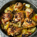El cooksnap de Juan Carlos Baz Perez cuando hizo Muslitos de pollo al horno.