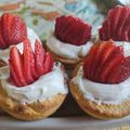 El cooksnap de Victoria Rodriguez cuando hizo Tarta con crema chantilly y frutillas.
