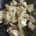 El cooksnap de Maria Del Carmen Jorge cuando hizo Salteado de pollo y cebolla.