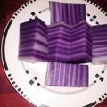 Cooksnap dari Ummi Fahmi anshari untuk resep Kue Lapis Ubi Ungu #pr_olahantepungberas