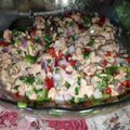 El cooksnap de mariela eveliin cuando hizo Ceviche de salmón.