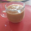 El cooksnap de Antonella Paz cuando hizo Batido naranja - plátano - Kiwi - zanahoria.