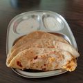 Nalini Shankar's cooksnap of when they made ஆலு பரோட்டா(Aloo paratha).