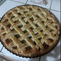 El cooksnap de Nicole Visalot Díaz cuando hizo Pie de manzana.