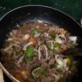 Cooksnap dari nova widya untuk resep Beef teriyaki ala hokben dan salad sayur