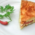 El cooksnap de Javier Roblero cuando hizo Tortilla española con chorizo.