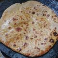Anni Srivastav's cooksnap of when they made Aloo Paratha.