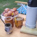 El cooksnap de Analia Verónica Aguirre cuando hizo Bolas de fraile o rosquitas.