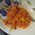 El cooksnap de Keila cuando hizo Guiso de arroz, sin carne.