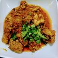 Kehkashan Siddique's cooksnap of when they made Koyla Chicken 💁💁🐔🐔♨🍗🌷.