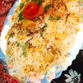 Nabiha Rizwan's cooksnap of when they made Beef degi biryani.