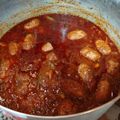 El cooksnap de Matias Fantagossi cuando hizo Chorizo a la pomarola.