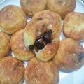 Cooksnap dari Ucik Dwi Ayu untuk resep #26- Roti Goreng Coklat Meler Bleber