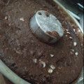 El cooksnap de Lorena Morales cuando hizo Brownie vegano con porotos negros 🖤.