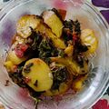 Priya Mulchandani का कुकस्नैप जब उन्होंने मेथी आलू की सब्जी (methi aloo ki sabzi recipe in Hindi) बनाया था।
