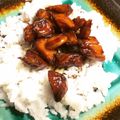 seegggaaaaa's cooksnap of when they made Bourbon Chicken.