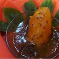 Barnali Debdas's cooksnap of when they made কাঁচা আমের চাটনি (kacha aamer chutney recipe in Bengali).