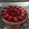 El cooksnap de Natalia Nati cuando hizo Tarta de mousse de fresa y chocolate blanco (Mambo/Thermomix).