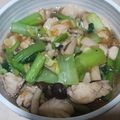 Cooksnap của Nhay khi họ làm theo món Gà xào nấm hương và cải ngọt