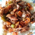 El cooksnap de Carmeta cuando hizo Arroz con sepia y verduras.