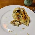 El cooksnap de Claudia Antonia Molina Jara cuando hizo Quiche de pollo, choclo y champiñones.