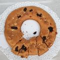 El cooksnap de Carla Cordoba cuando hizo Torta fit de harina integral, arándanos y almendras.