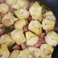 El cooksnap de miguel Villalba cuando hizo Alcachofas en conserva salteada.