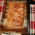 El cooksnap de anamangagonzalez cuando hizo Empanada de cecina, queso de cabra y cebolla caramelizada.