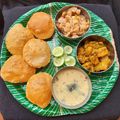 Geeta Panchbhai का कुकस्नैप जब उन्होंने नवमी नवरात्रि प्रसाद (nabamai navratri prasad recipe in Hindi) बनाया था।