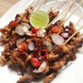 Cooksnap dari Dee Amron untuk resep Sate Jamur Tiram Saus Kacang Yummy