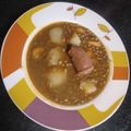 El cooksnap de Emdiuen GT cuando hizo Lentejas con chorizo Mambo.
