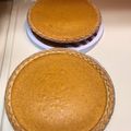Ruby Brown's cooksnap of when they made Mr. Spock's Mississippi Sweet Potato Pie.